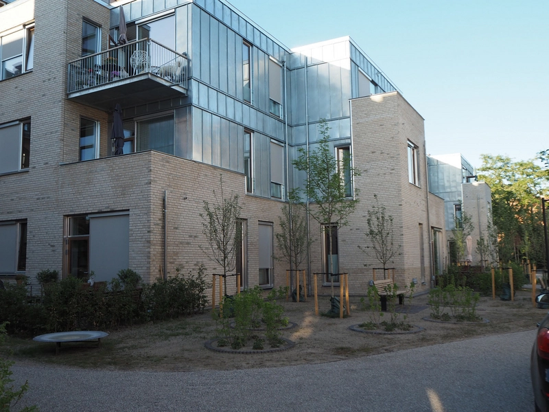 Diakonissestiftelsens Seniorboliger Punkthus og have