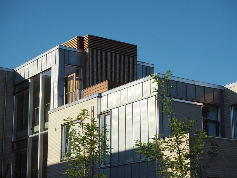 Diakonissestiftelsens Seniorboliger Forskydninger i facaden