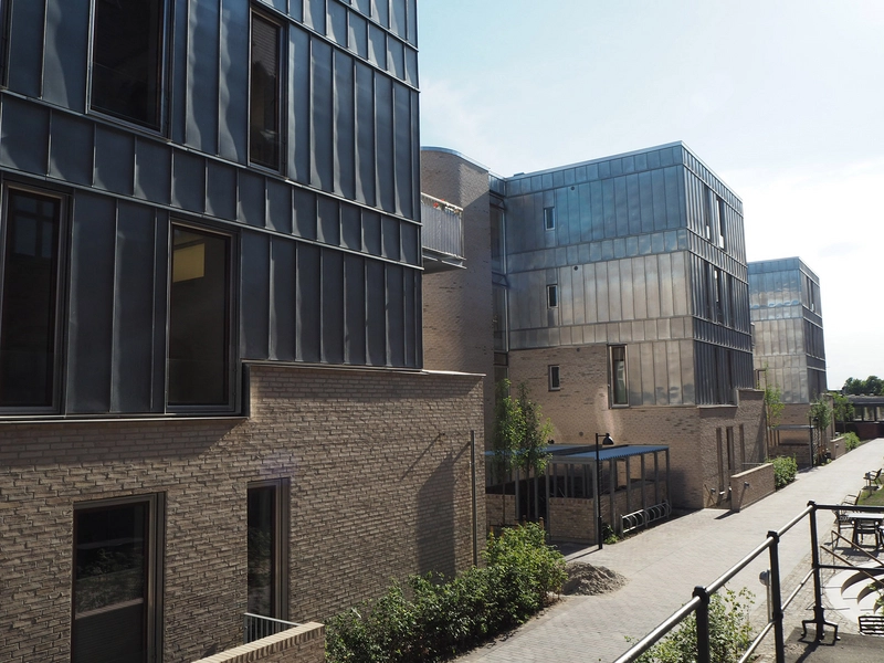 Diakonissestiftelsens Seniorboliger Facader i zink