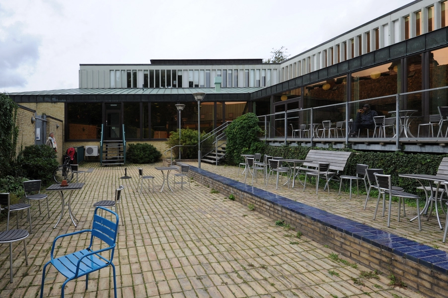 Lunds Stadsbibliotek Biblioteksgården