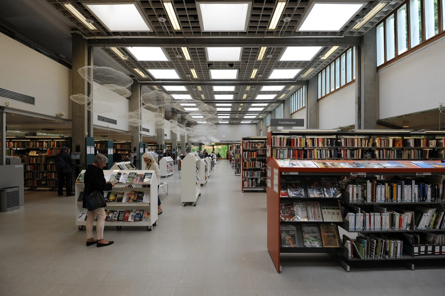 Lunds Stadsbibliotek Bibliotekssalen