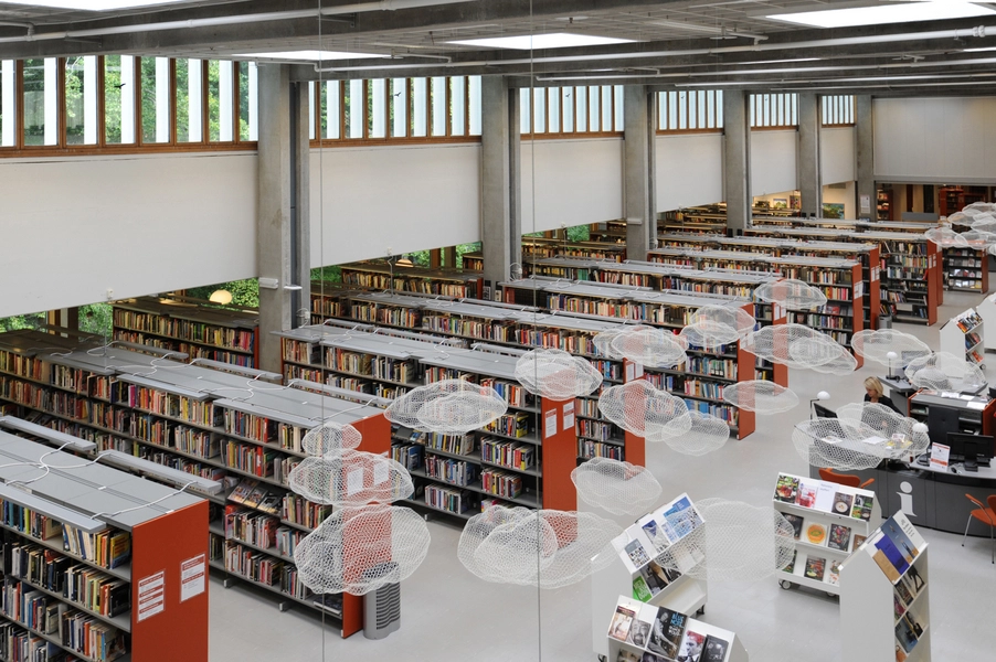 Lunds Stadsbibliotek Bibliotekssalen