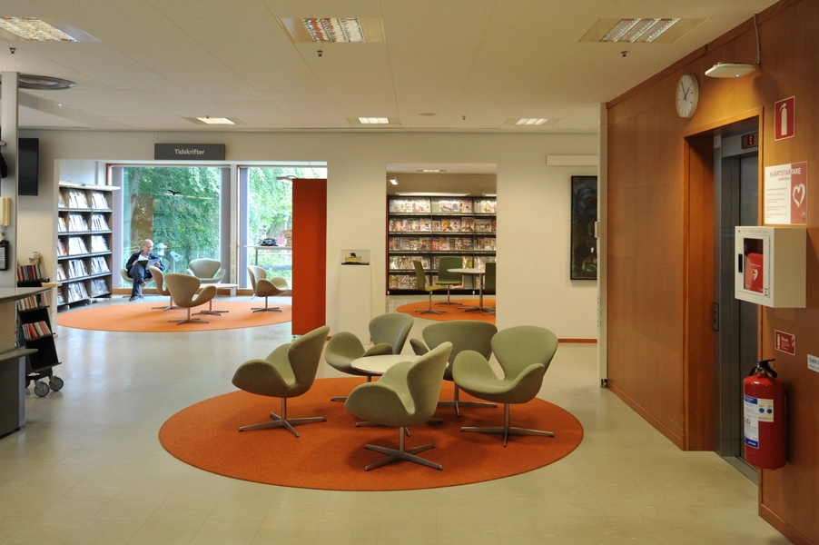 Lunds Stadsbibliotek Læsepladser