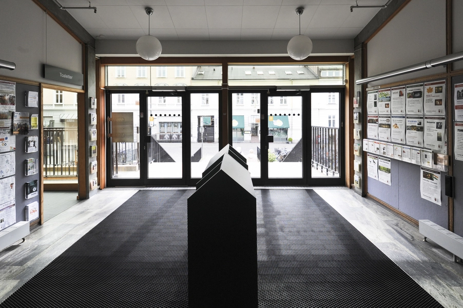 Lunds Stadsbibliotek Indgangspartiets interiør