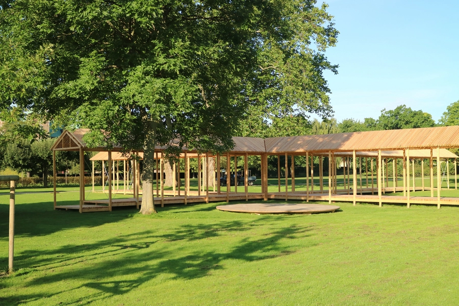 Allépavillonen Total og den mobile scene