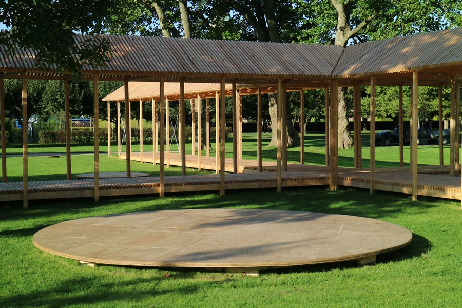 Allépavillonen Den mobile scene