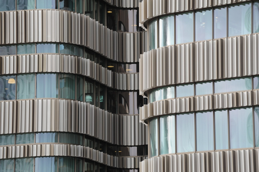 Niagara - Malmö Högskola Facadebånd i aluminium