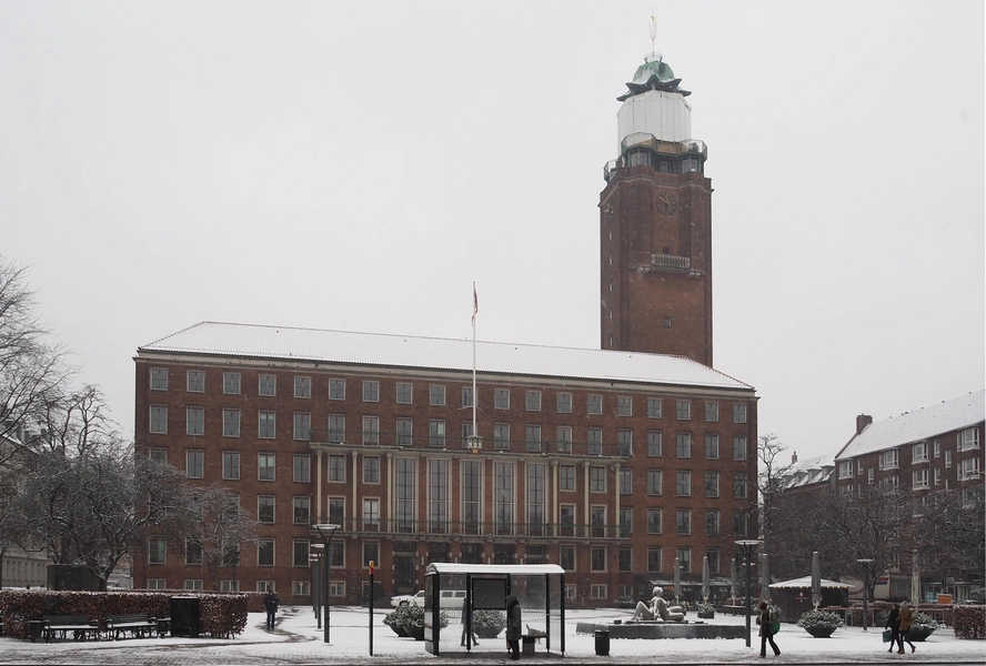 Frederiksberg Rådhus Total mod Allégade
