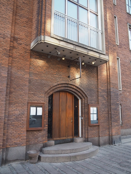 Frederiksberg Rådhus Indgang til Restaurant mod Smallegade