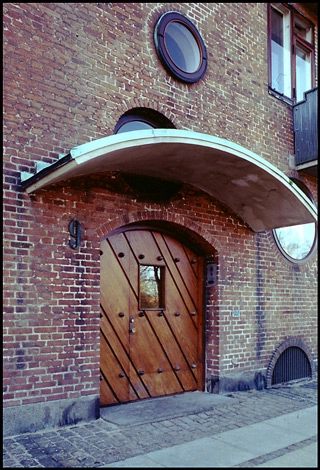Champagnehuset - Grønningen 7-9, Hammerensgade Buet opgangsudhæng