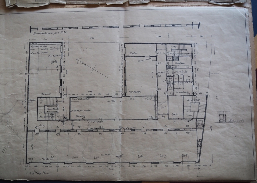 Kvindernes Bygning De originale tegninger