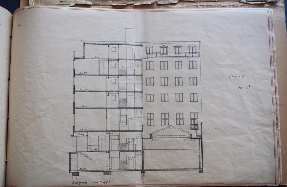 Kvindernes Bygning De originale tegninger