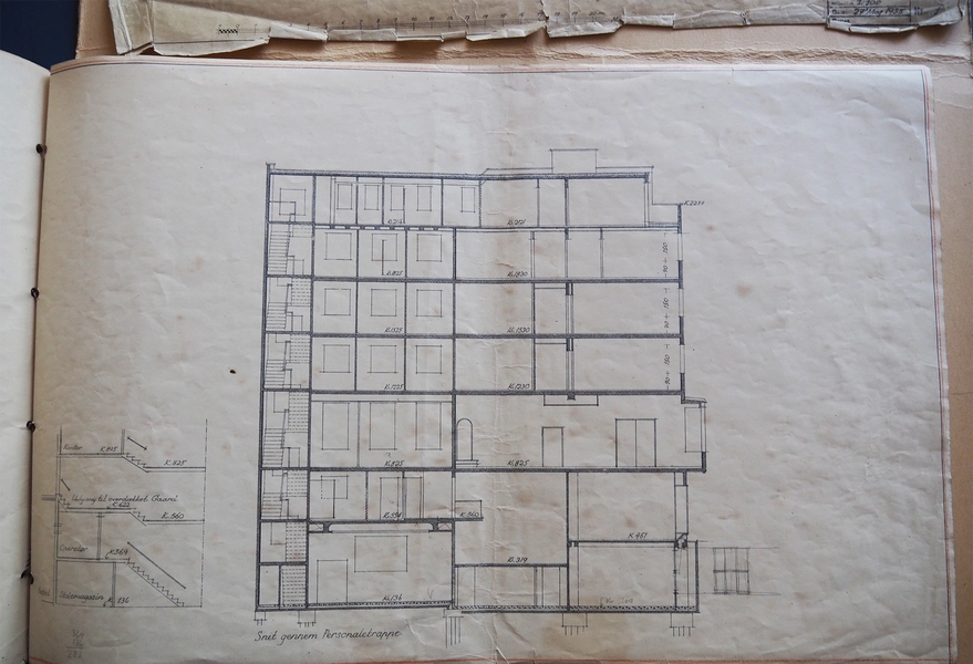 Kvindernes Bygning De originale tegninger