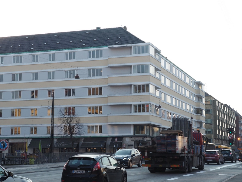 Lagkagehuset Set fra Børnehusbroen