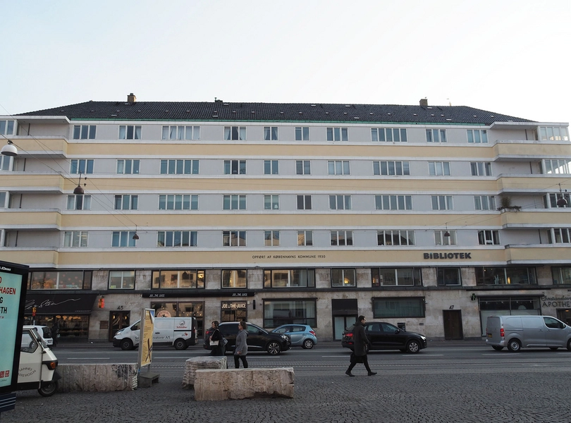 Lagkagehuset Facaden mod Christianshavns Torv