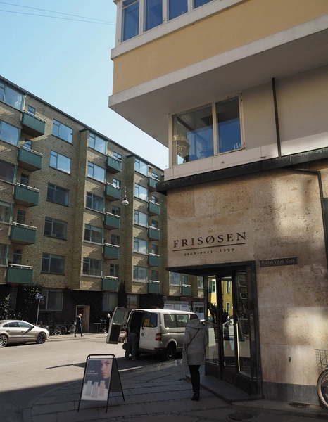 Lagkagehuset Hjørnet mod Mikkel Vibes Gade