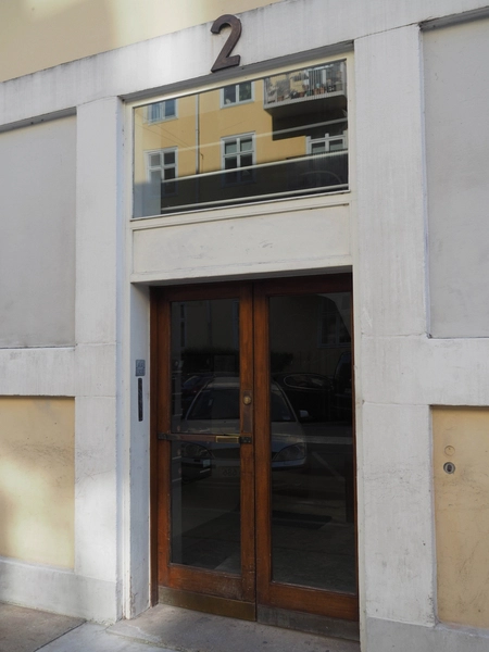 Lagkagehuset Indgangsparti mod Mikkel Vibes Gade