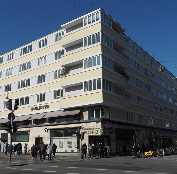 Lagkagehuset Hjørnet af Torvegade og Dronningensgade