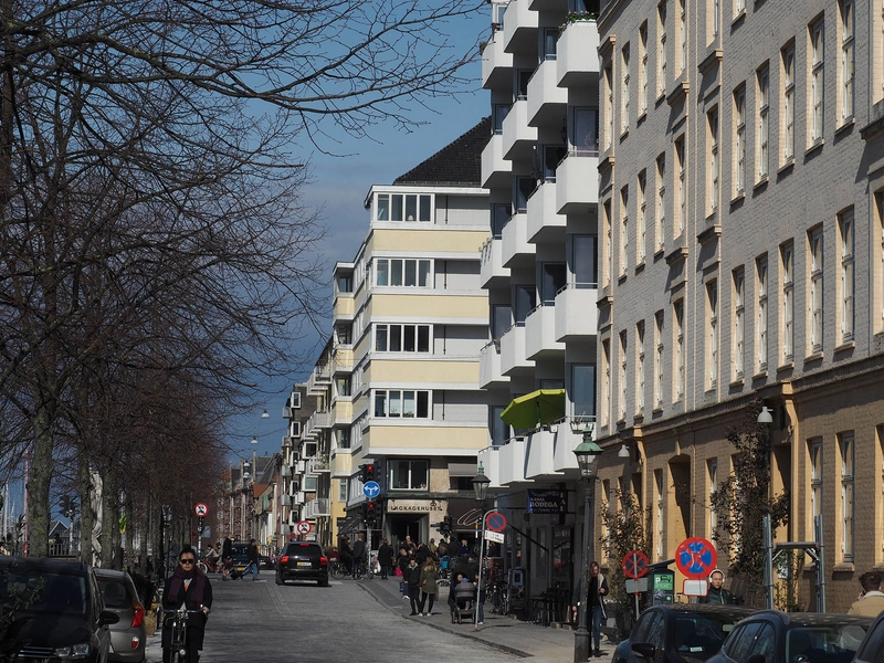 Lagkagehuset Set fra Overgaden Oven Vandet mod nordøst