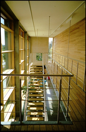 Maersk Training Centre Trappen set fra 1.sal