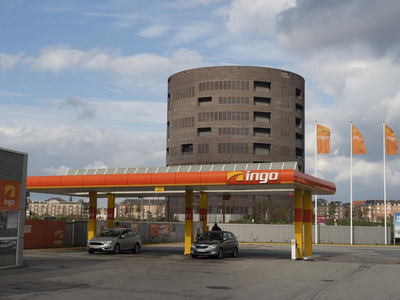 Trafiktårnet Øst Set fra Vasbygade