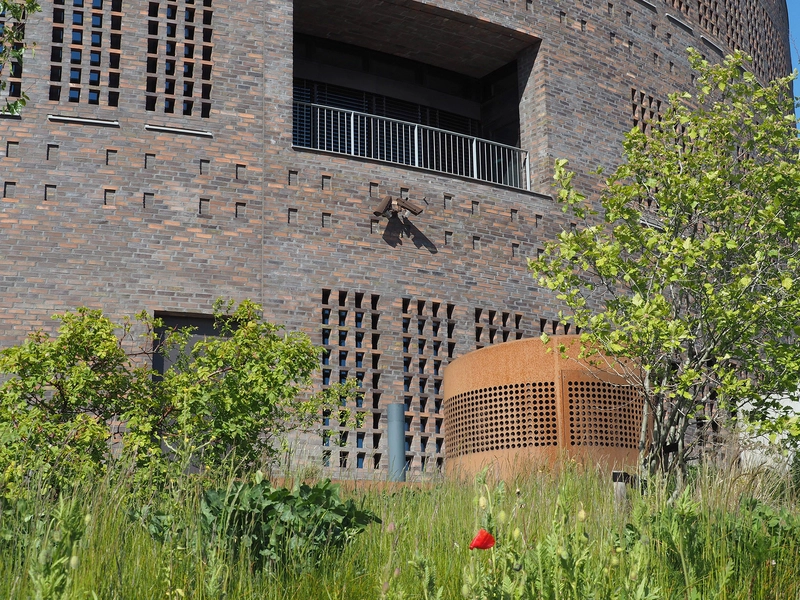 Trafiktårnet Øst Beplantning