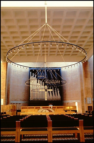 Vangede kirke Hovedsalen