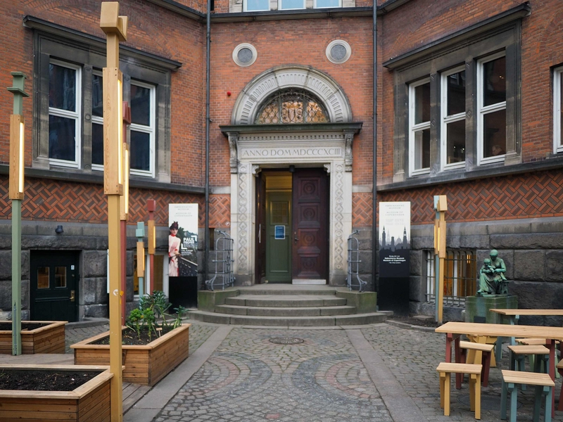 Københavns Museum Indgangspartiet