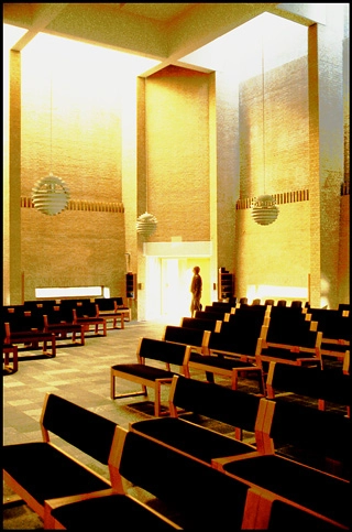 Stavnsholtkirken Vue mod våbenhuset