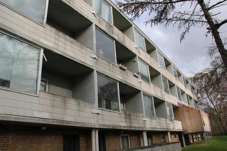 Ved Ungdomsboligerne 32-60 Sydvestfacade