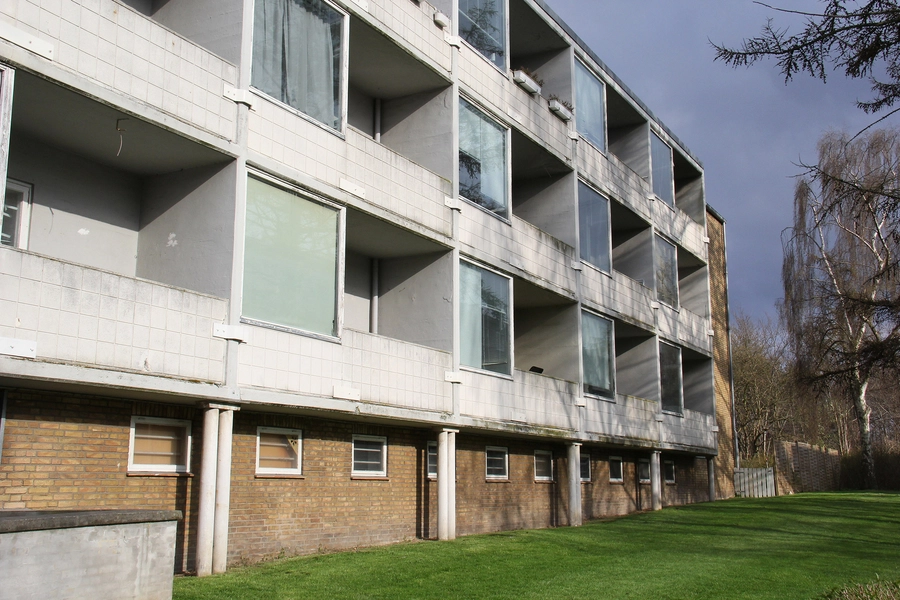 Ved Ungdomsboligerne 32-60 Sydvestfacade