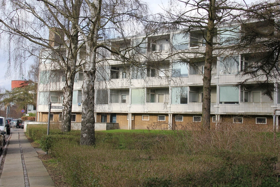 Ved Ungdomsboligerne 32-60 Sydvestfacade