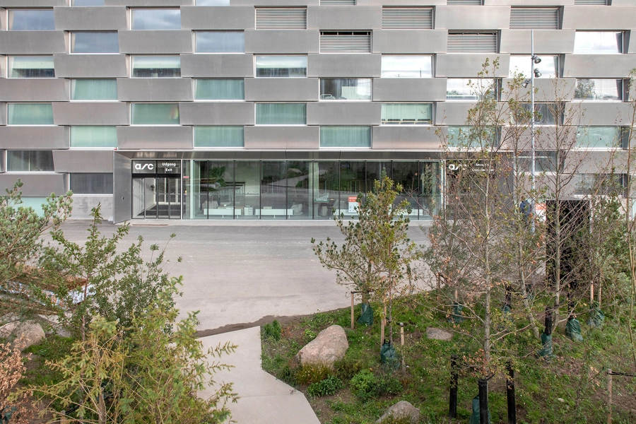 Amager Bakke Indgangsparti