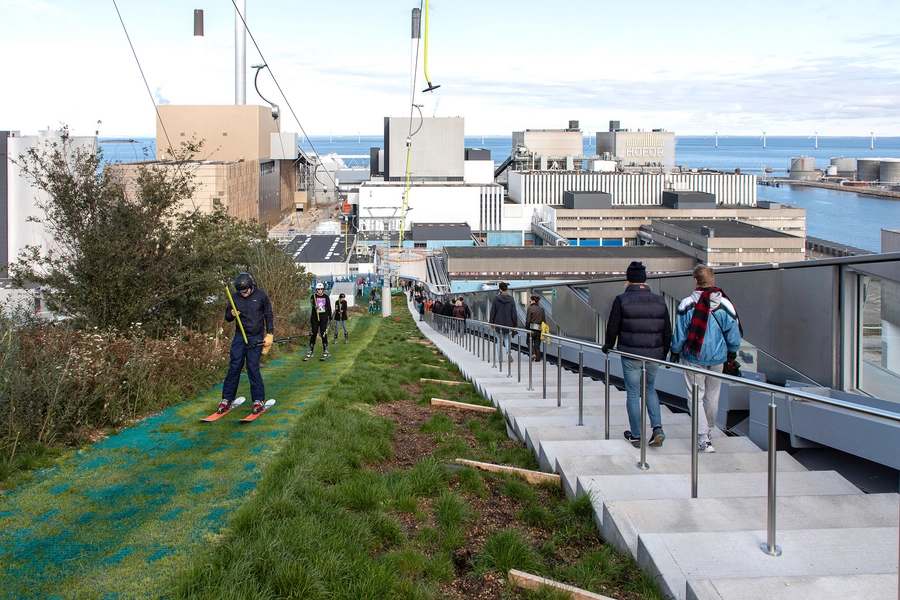 Amager Bakke Skiliften til Copenhill