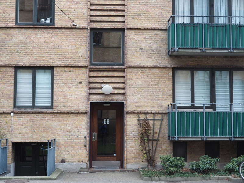 Grundtvigs Have Indgangsparti mod det fælles haverum