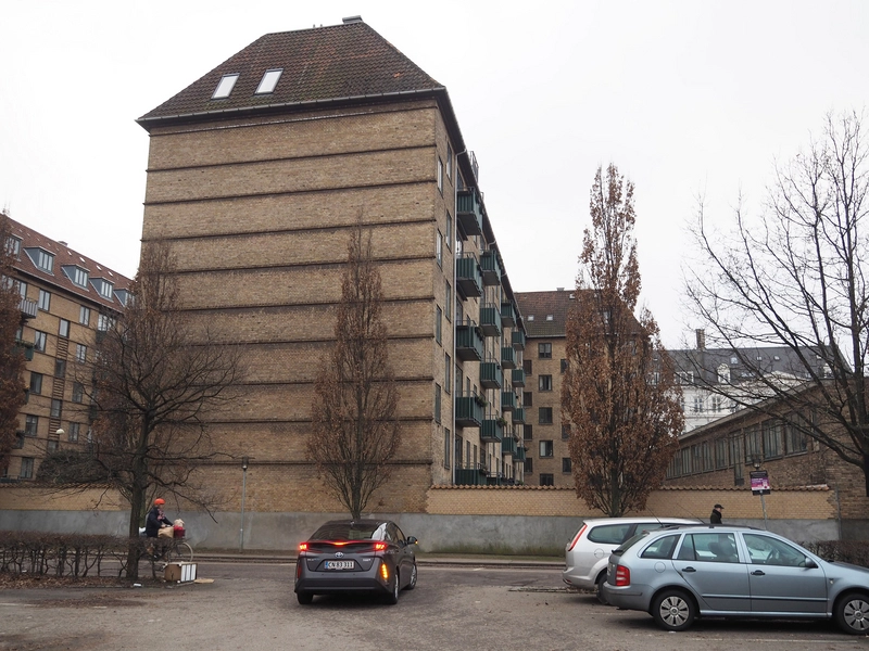 Grundtvigs Have Gavl mod Dyrlægevej