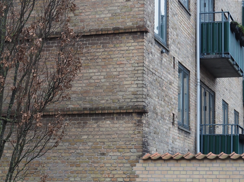 Grundtvigs Have Facadedetalje mod Dyrlægevej