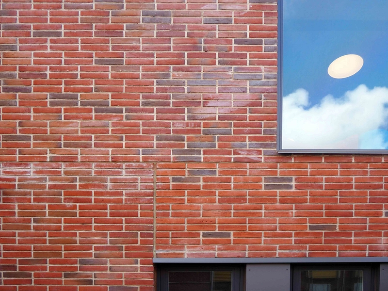 Legehuset, Daginstitution i Brønshøj Detalje af murværk