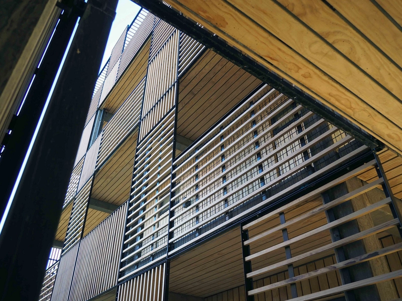 Bavnehøj Ungdomsboliger Facadekomposition