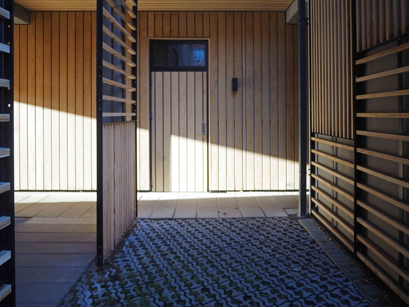 Bavnehøj Ungdomsboliger Lysindfald ved indgangen