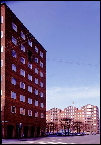 Dronningegården Indramning af pladsen