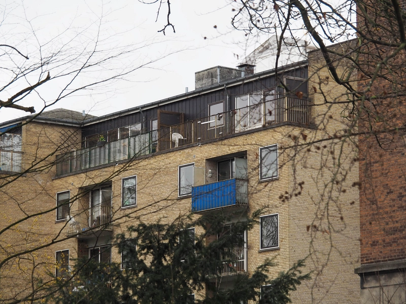 Frederiksberg Menighedssygeplejes Hus Set fra Frederiksberg Have