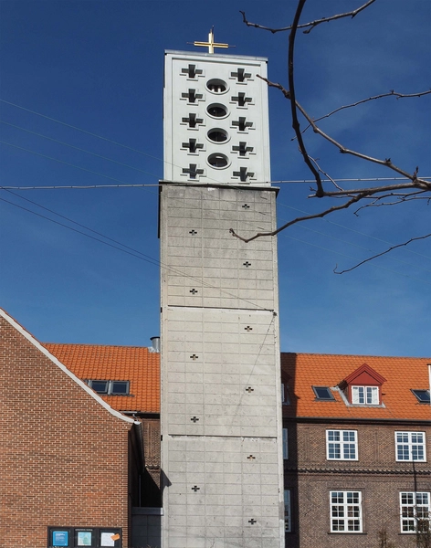 Enghave Kirke Klokketårnet