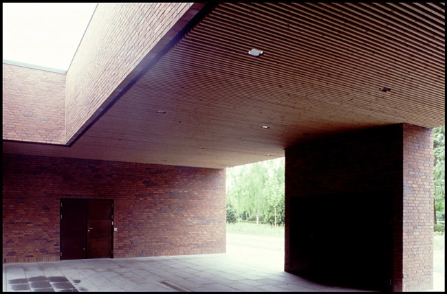 Bispebjerg Krematorium Indkørsel for rustvogne