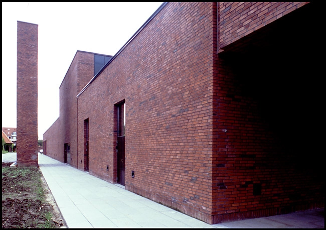 Bispebjerg Krematorium Skorstenen i nord