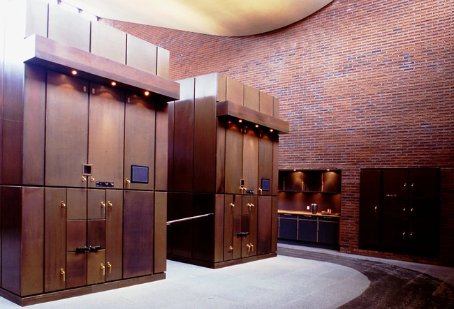 Bispebjerg Krematorium Bagside af ovne