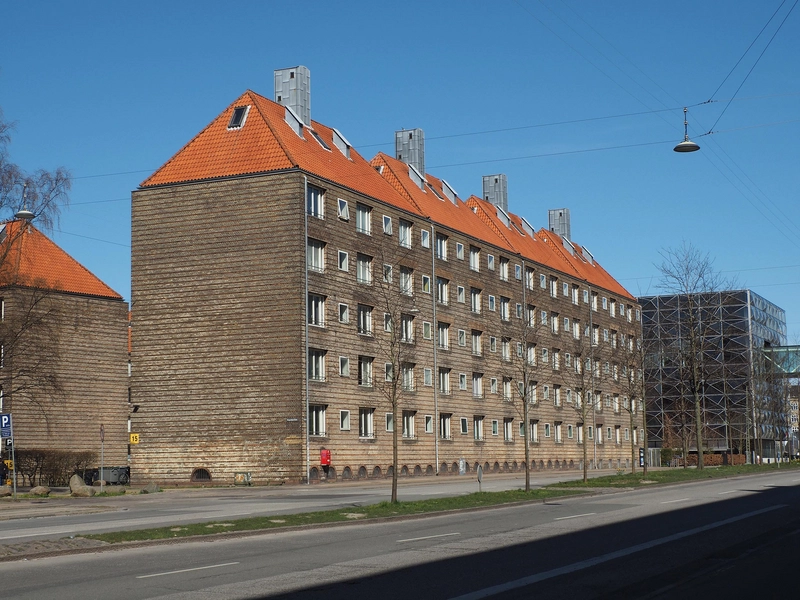 Fogedgården Jagtvej mod nordøst