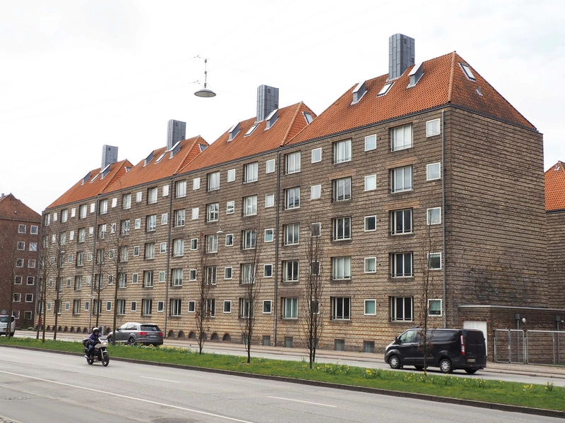 Fogedgården Jagtvej mod sydvest