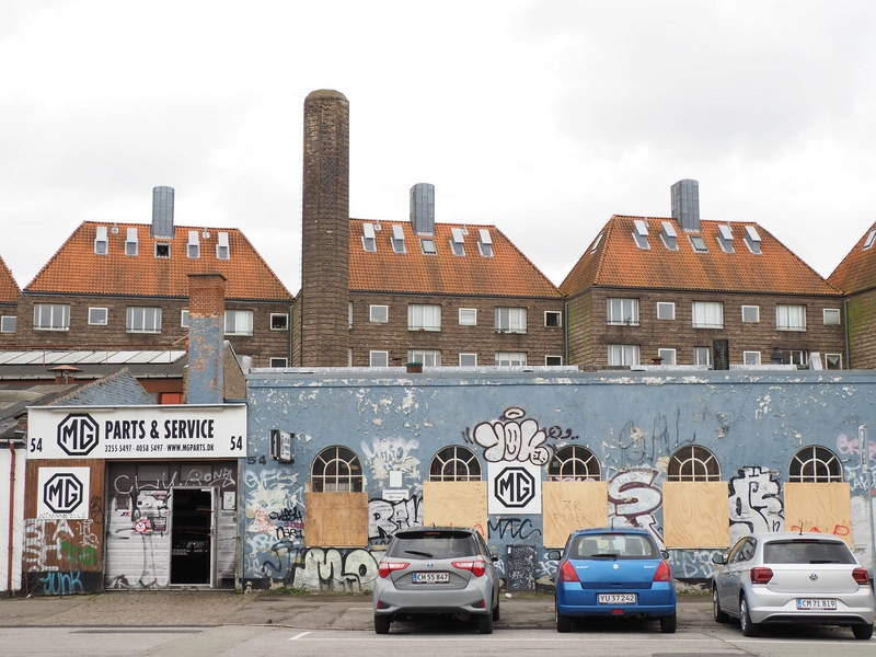 Fogedgården Set fra Rådmandsgade