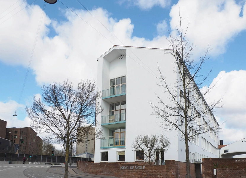 Rødkilde Skole Facade mod Godthåbsvej